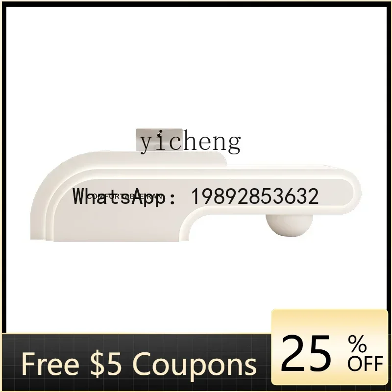 GZ  beauty salon cream wind bar counter modern simple company yoga studio front desk