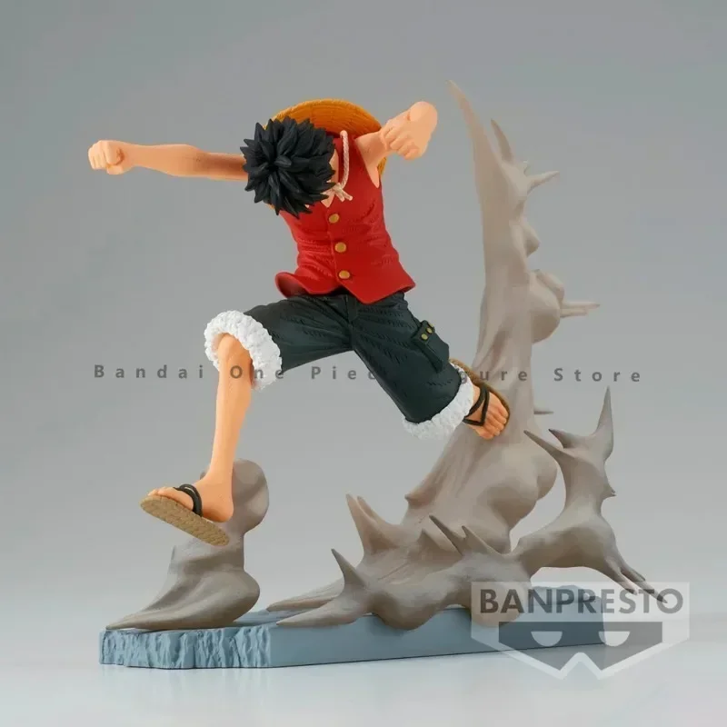 In Stock Original Bandai BANPRESTO Monkey D Luffy Animation Toys Model Genuine Collector Anime Hobby Gifts for kids