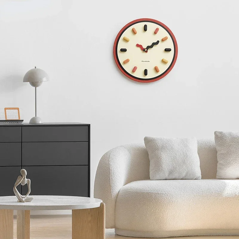 Free Punching, Luxury Watch, Wall Clock, Living Room, Home Fashion, 2021 New Creative Wall Decoration Wall Clock Modern Design