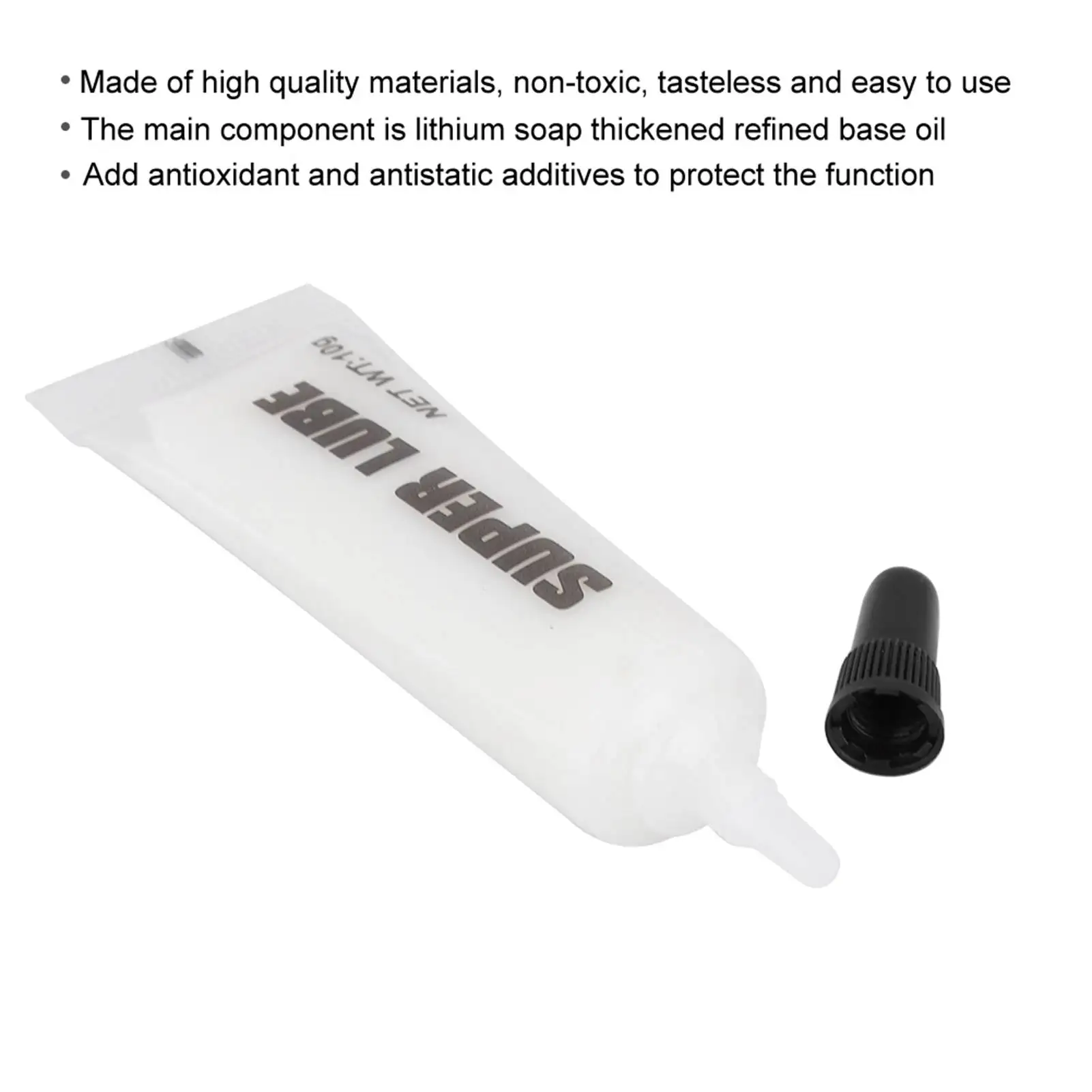 Lubricating Oil Oil Printer Oil 3D Printer Accessories Metal Rail Grease Lubricating Oil Non toxic Tasteless White Rail Oil