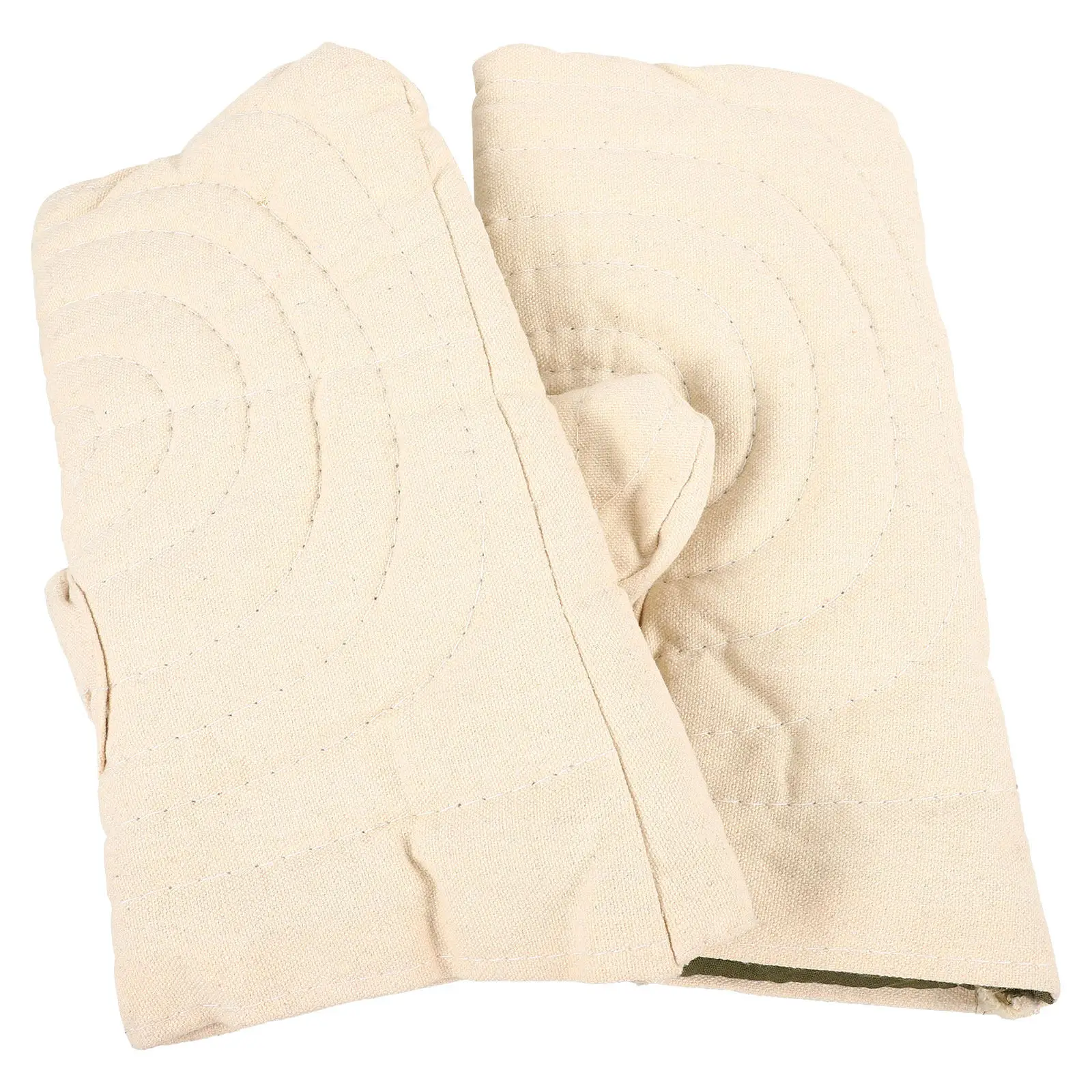 

1Pair Anti-Scalding Kiln Gloves Heat-Resist Cotton Cloth Gloves Comfortable Insulated Mittens for Pottery Clay Work Protection