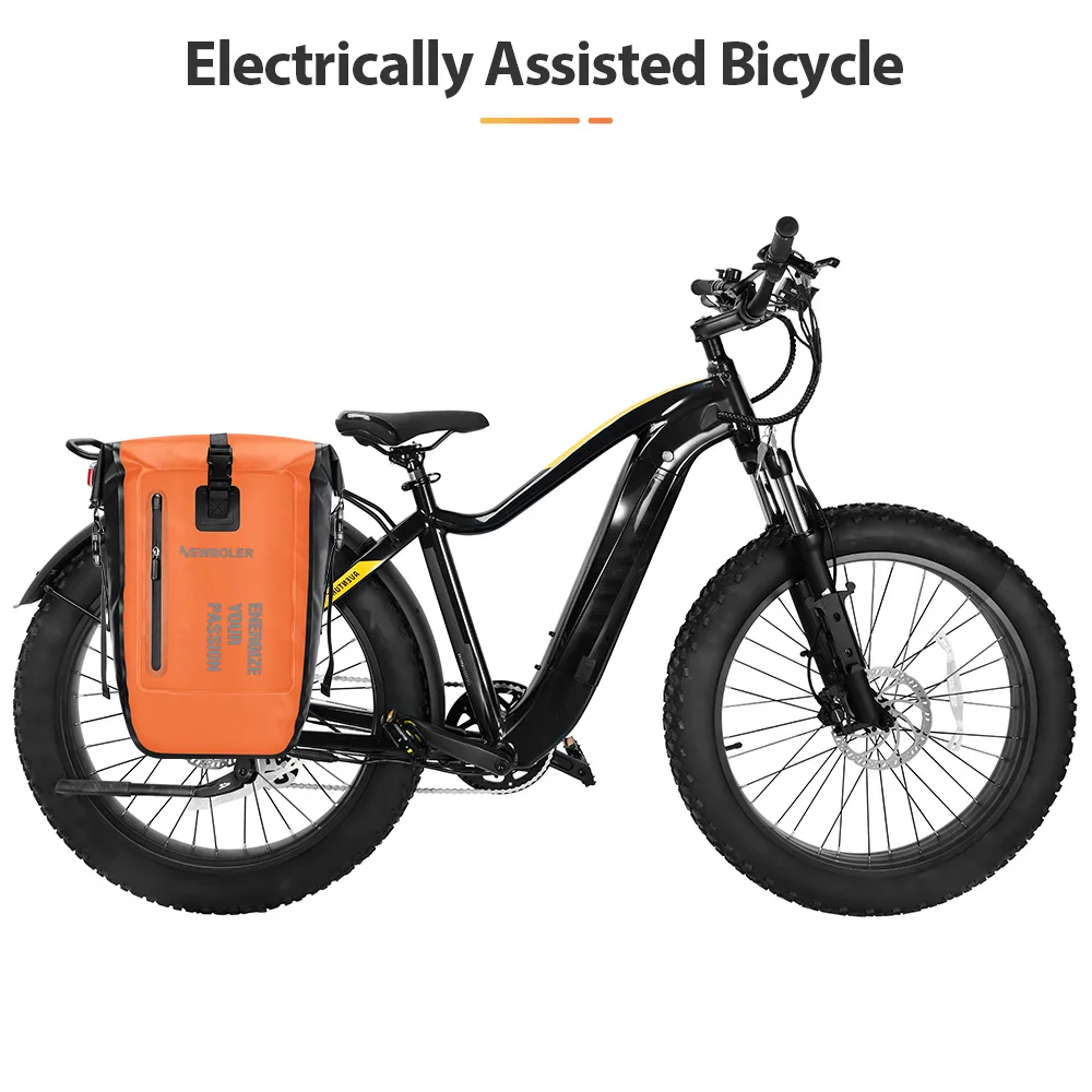 NEWBOLER Fahrradtasche, 27 l, großes Fassungsvermögen, wasserdicht, Reise-Fahrradtasche, Fahrrad-Rücksitz, Kofferraumtasche, elektrisches Fahrradzubehör – Detail 14