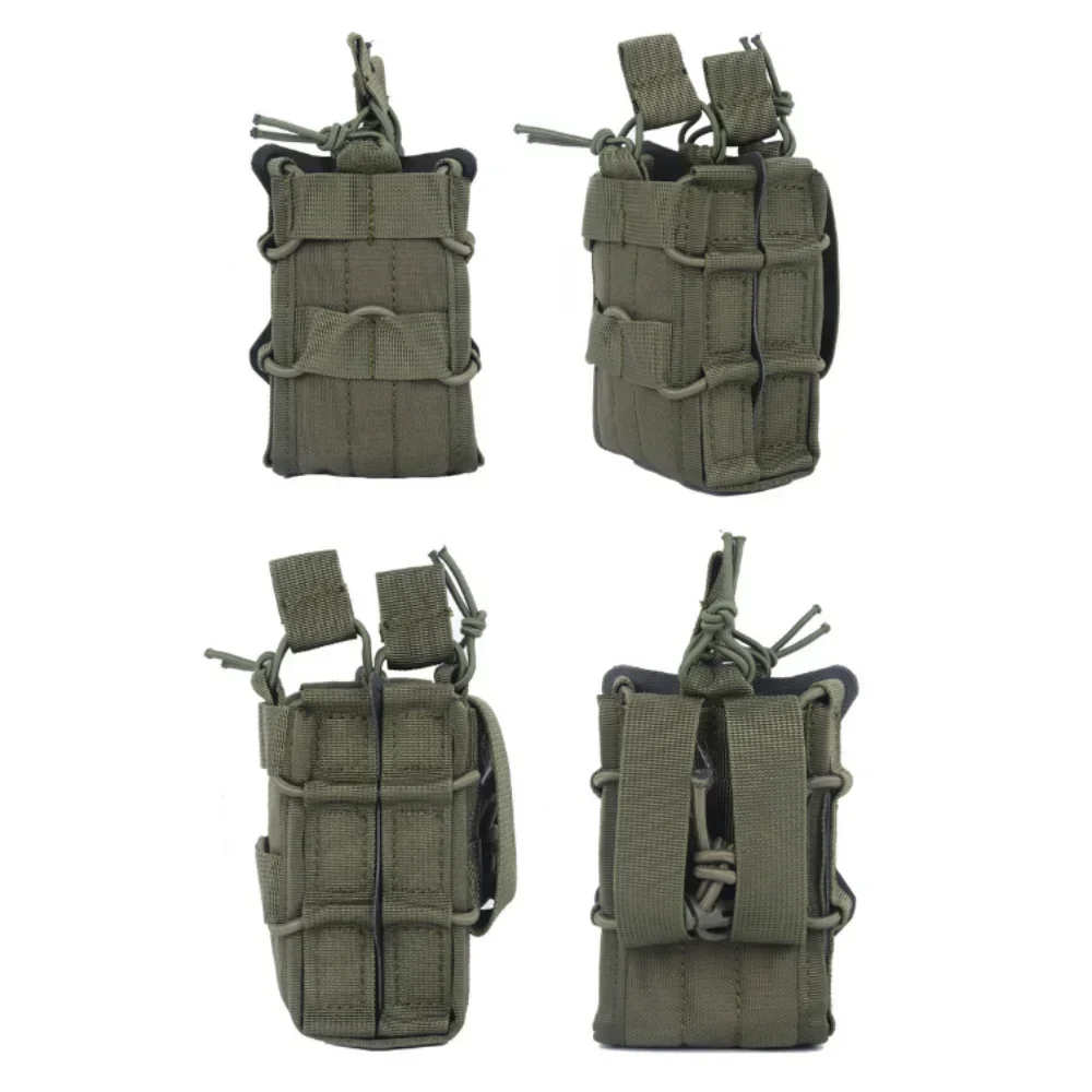 Tactical Molle Single Double Magazine Pouch for M4 M14 M16 AR15 G36 Magazine Hunting Outdoor Tool Waist Mag Holder