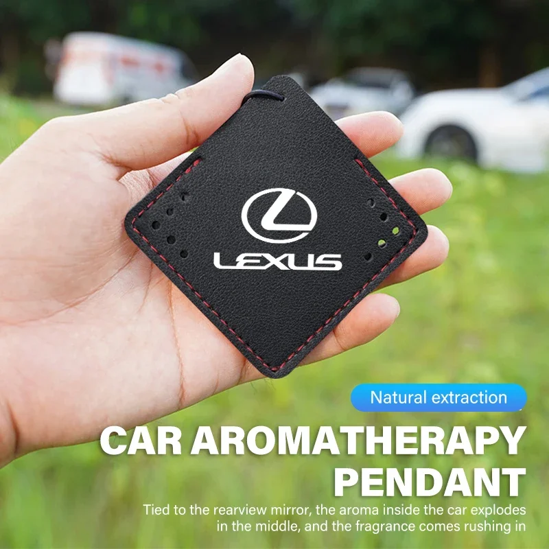 Car Fragrance Pendant Air Freshener Aromatherapy Perfume Tablet For Lexus UX250h RX450h CT200h RX400h NX300h RX350 RX300 GX470