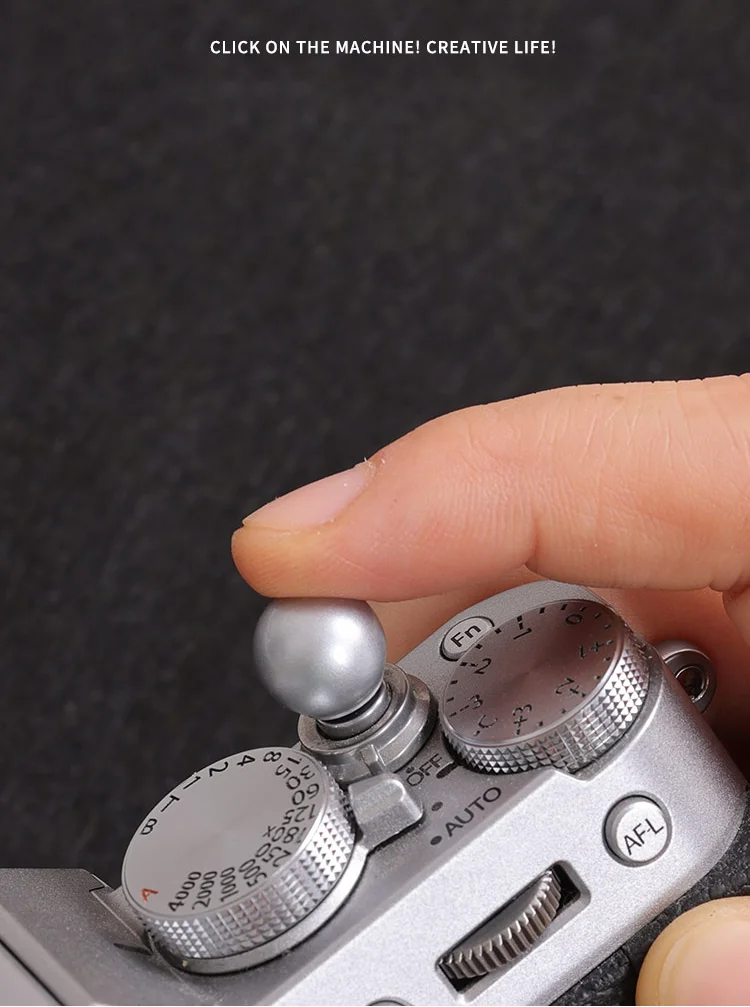 Кнопка спуска затвора камеры для Fuji XPRO3 X100V F XE4 XT20/2 XT5 XT4 3 XT30II XT10 Leica M9 Leica аксессуары Sony RX1R