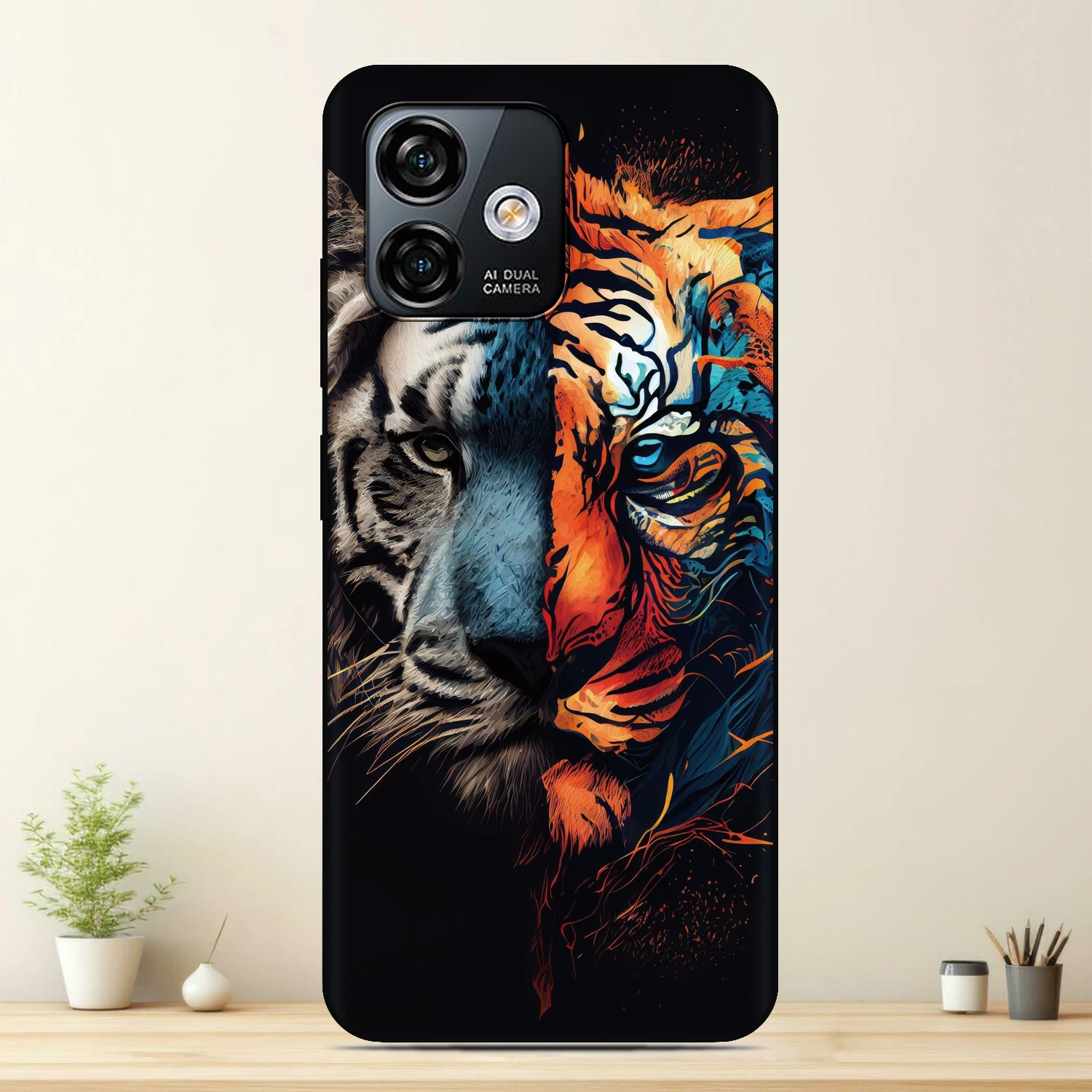 Tiger Animal Phone Case For Nokia C32 G42 6.2 7.2 G21 C21 C01 G11 Plus C12 C31 C02 G22 G20 G10 C10 C20 8 C3 Custom Image Cover view 6