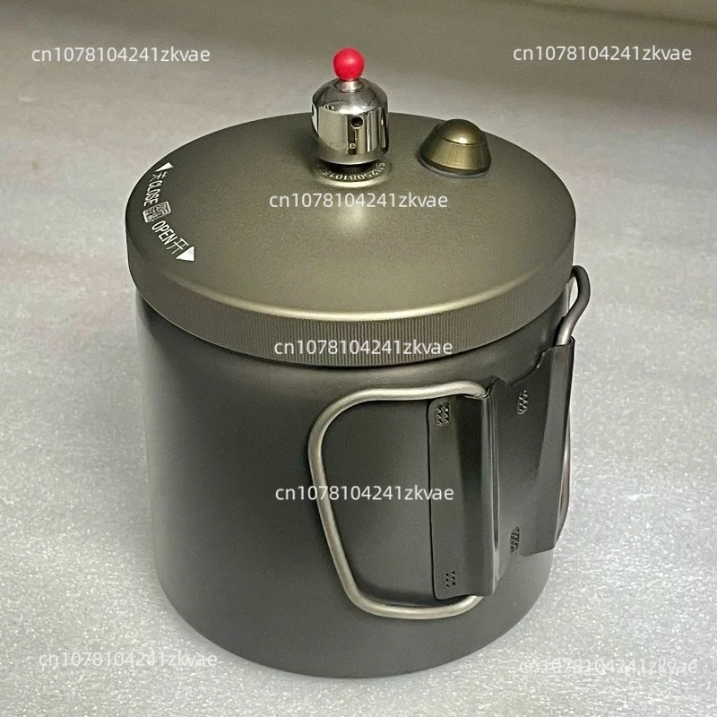 Pressure Cooker 3.1 Plus - Lightweight Aluminum, Hard Anodized, 1015ml for Camping and Hiking
