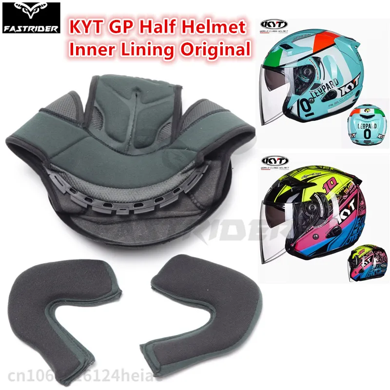 

KYT Full-face Helmet TT/TTC/NF-R/NX-F/NF-J/NZ Lining Half Helmet GP Lining M-2XL Chin Mesh Original Helmet Accessories