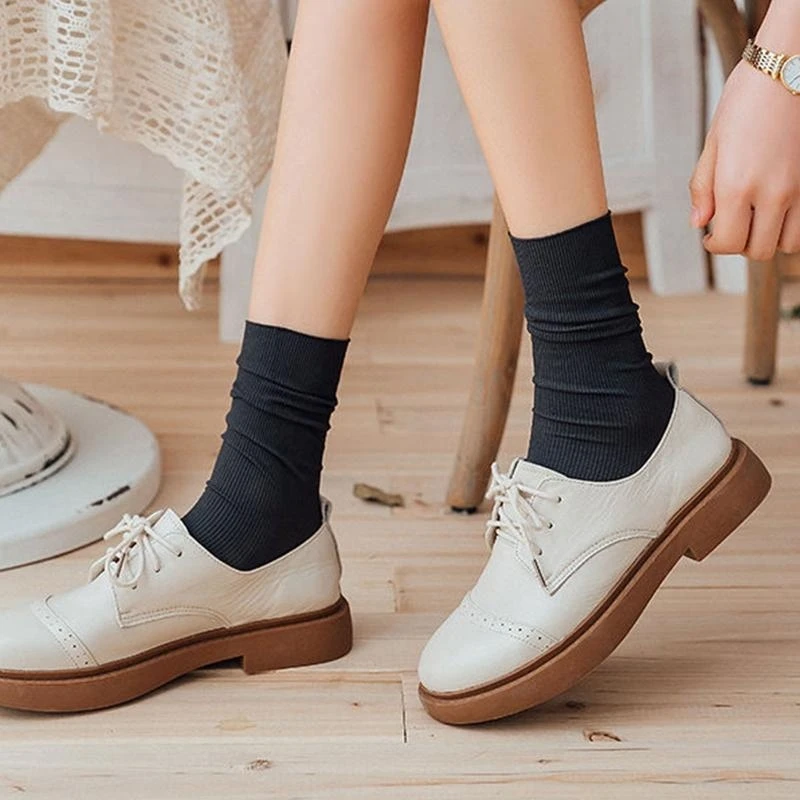 

Женские и мужские летние тонкие охлаждающие носки в стиле Харадзюку, однотонные дышащие, устойчивые к запаху, хип-хоп, середина