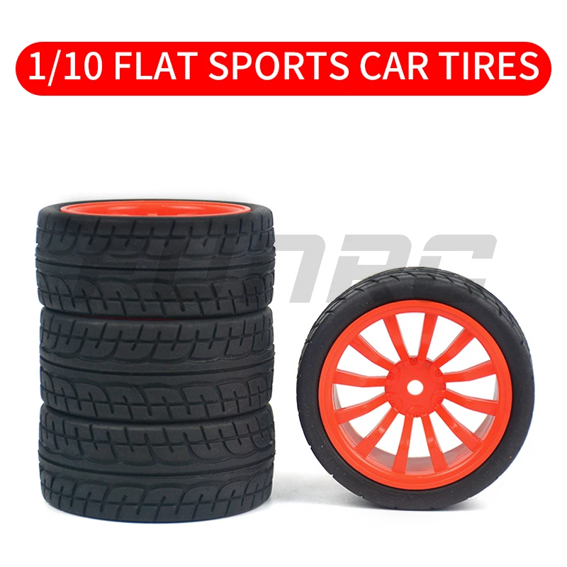 1/10 Rc Onderdelen Afstandsbediening Model Platte Sport Drift Auto Banden Wiel 12Mm 65Mm * 28Mm Adapter Pak Hsp 94123 Kersenbloesem