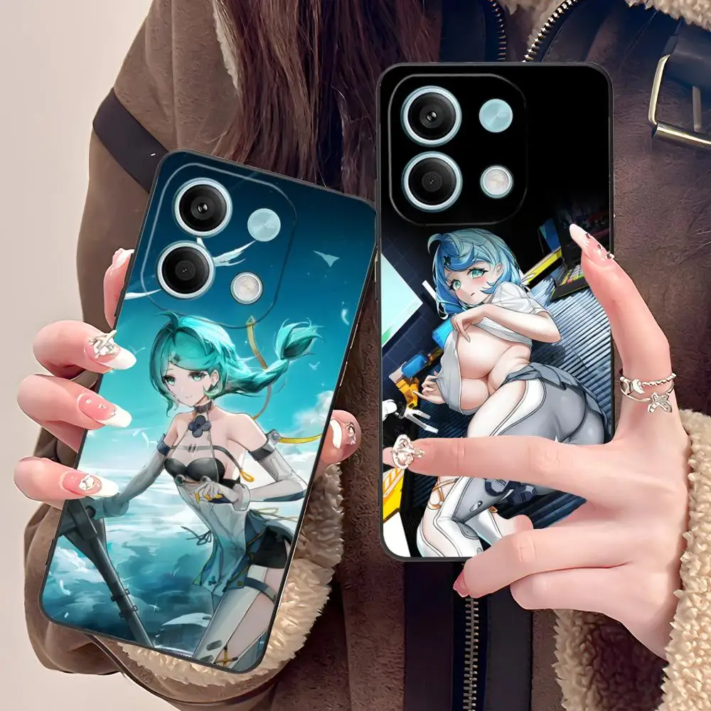 Etui na telefon Zenless Zone Zero Seed dla POCO M7 M6 M5 M4 M3 X7 X6 X5 X4 X3 Pro GT 5G z kolorowym nadrukiem, luksusowe i ładne.