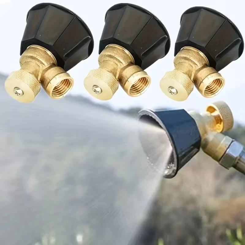 

1-20PCS Agricultural Cyclone Air Vortex High-pressure Nozzle Adjustable Windproof Sprayer Dosing Atomization Adjustable Spray