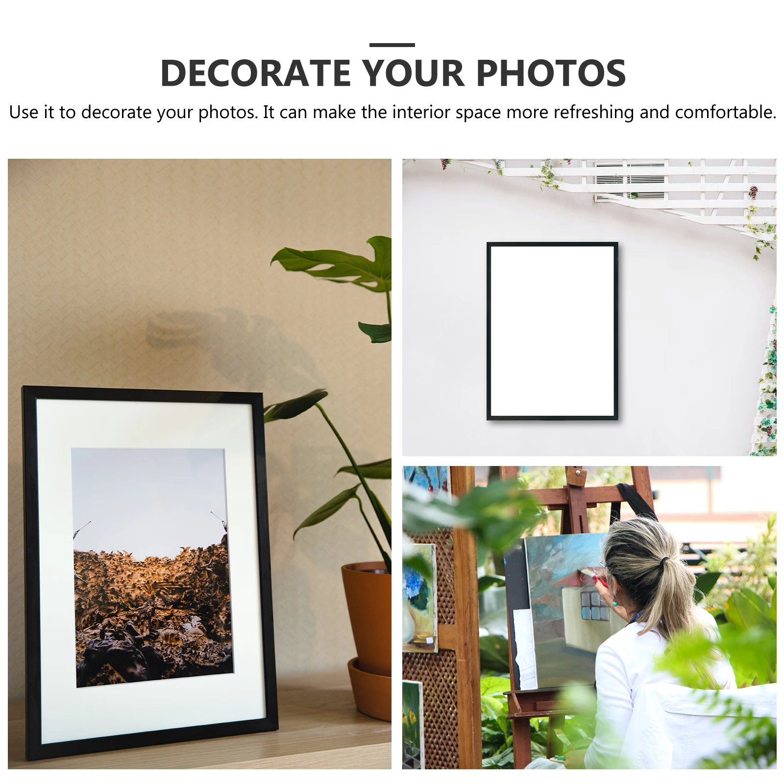 

20pcs Pre-Cut Photo Frame Matting Picture Mats For Artworks Diy Craft Decor Rectangle Matting Picture Frame Accessories Home