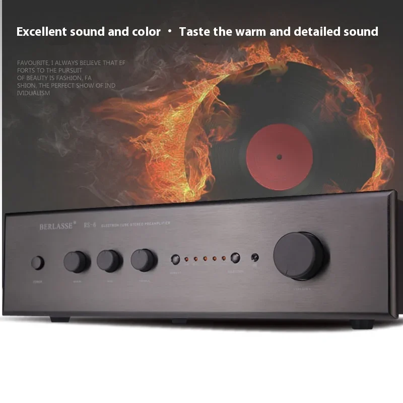

AMXEKR Fever Tube Preamplifier Home Amplifier with Remote Control Classic Circuit