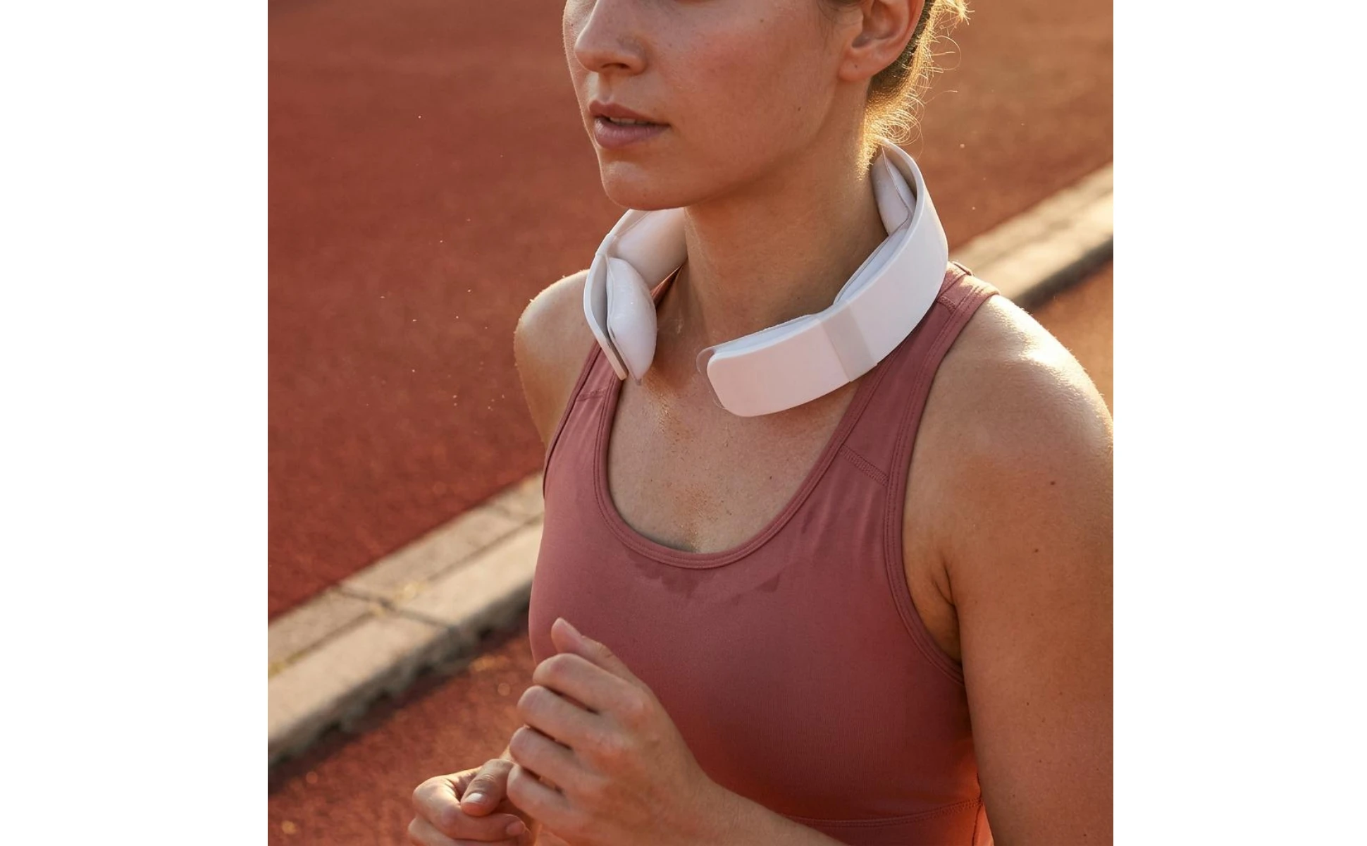 Cooling Neck Band Reusable Cooling Collar Cool Wrap Segmented Body Cooler Curved for Everyday Heat Relief