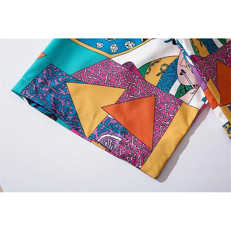 جديد 2025 بلوزة كيمونو وردية سترة بالأزرار كبيرة الحجم فضفاضة للنساء والرجال رداء هاراجوكو الياباني