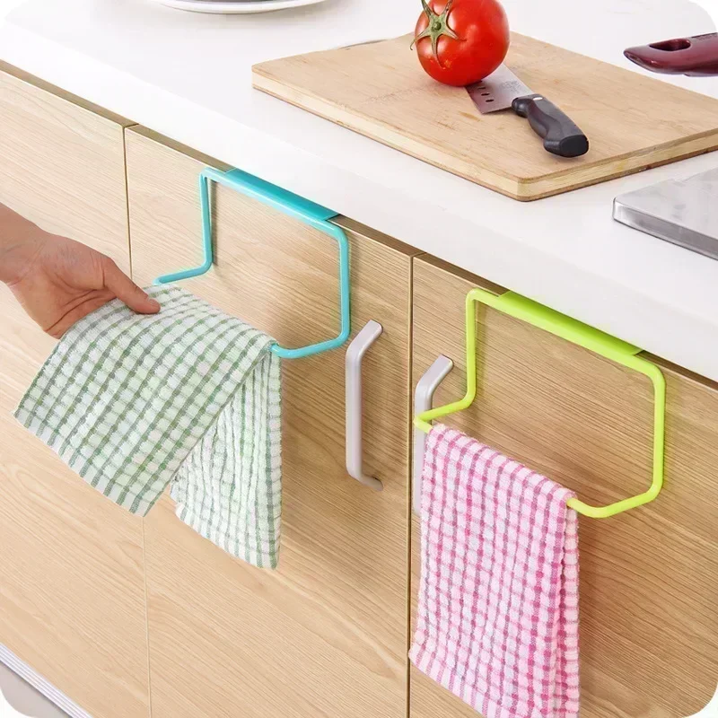 Towel hanger box, Bathroom Kitchen Cabinet cupboard hanger, kitchen accessories, cooking tools