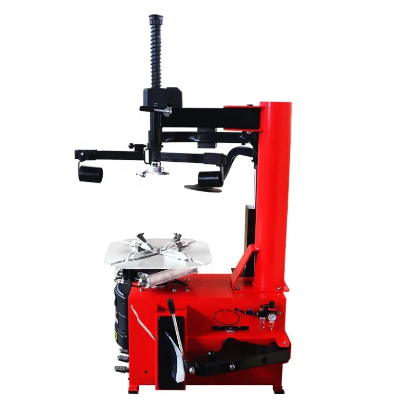 WZDM T-989 Semi Automatic Tyre Changing Machine And Balancer Combo For Car Auxiliary Arm Manual Tire Changer