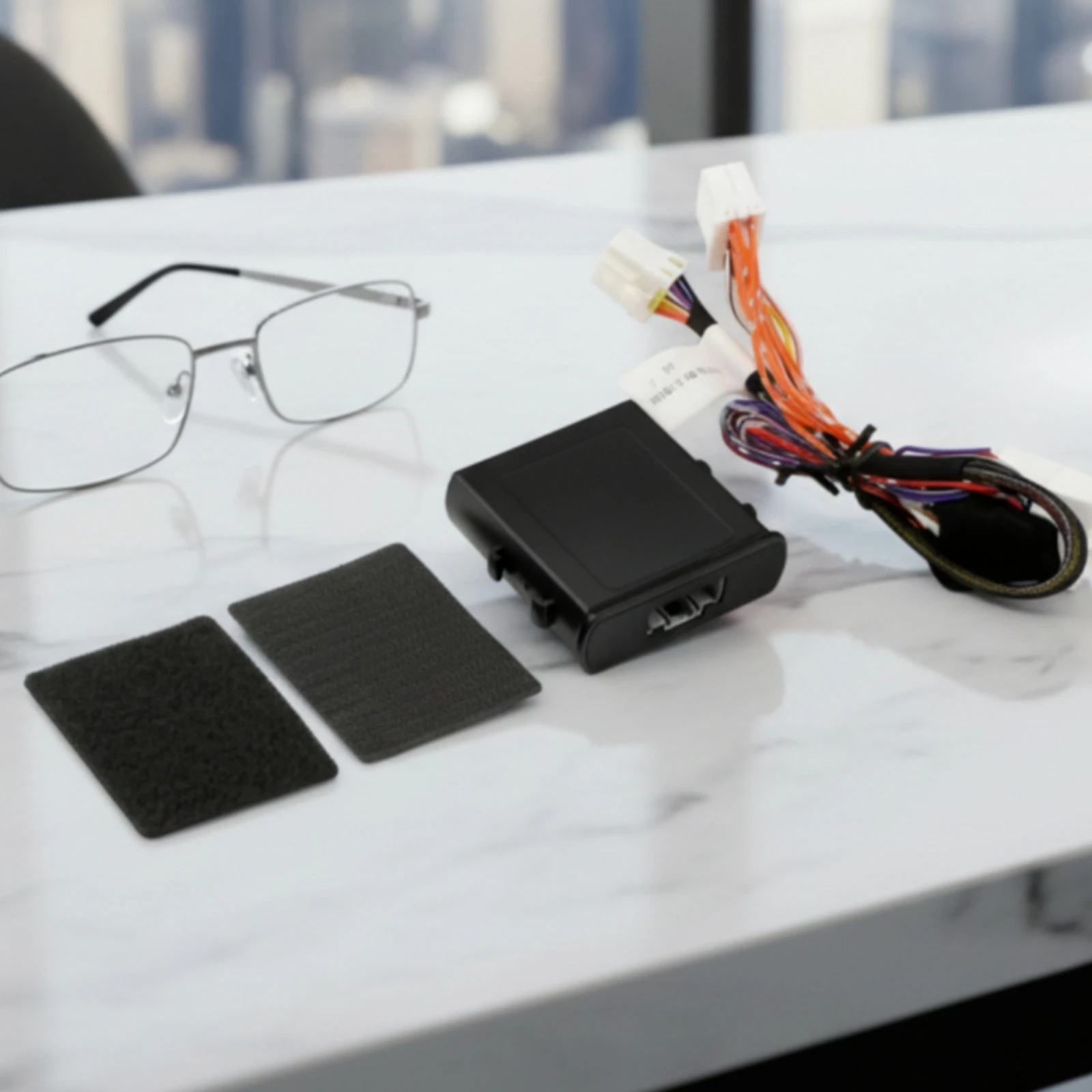 window-lift-controller-with-wiring-harness-automatic-mirror-folding-module-control-box-compact