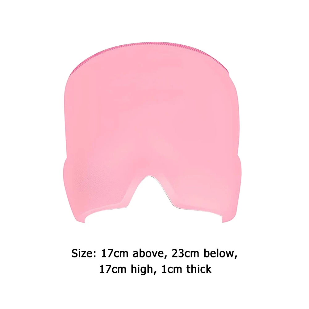 أغطية رأس مضغوطة باردة يمكن ارتداؤها لتخفيف الصداع، قبعة علاج بارد، علاج الصداع النصفي، قابلة للتمدد للرجال والنساء #6