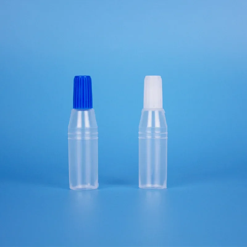 500 個 2 ミリリットル 5 ミリリットル 8 ミリリットルビーカードロッパー液体サブパッケージボトルエッセンス液体小さな点眼ボトル卸売