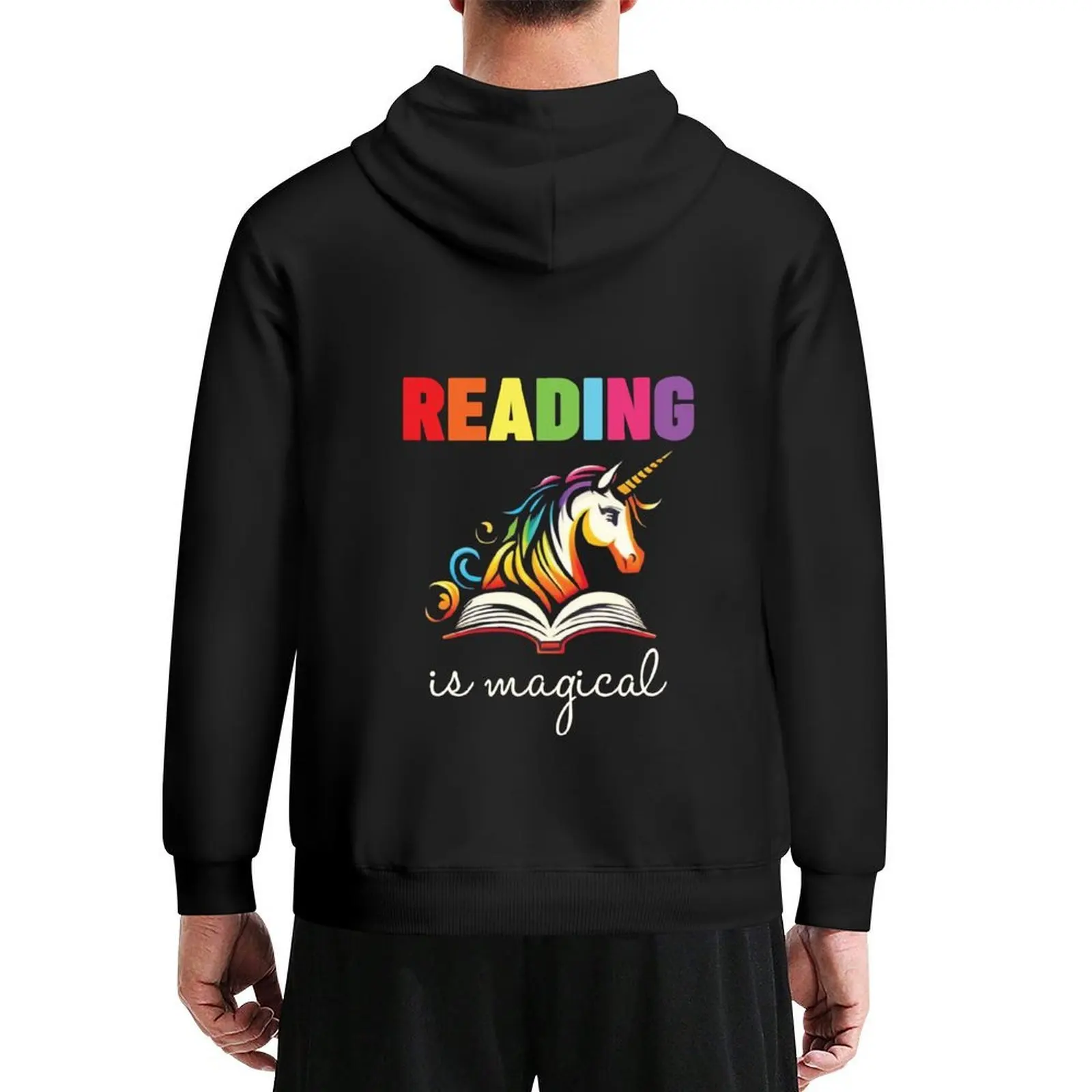

Reading is magical Hoodie men's clothes autumn clothes clothes for men autumn hoodies and sweatshirts new