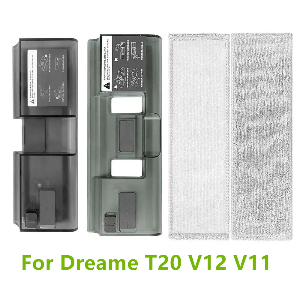 Mop Pad Water Tank For Dreame T20 V12 V11 Handheld Vacuum Cleaner Mop Cloths For Dreame T30/G9/G10 Accessories