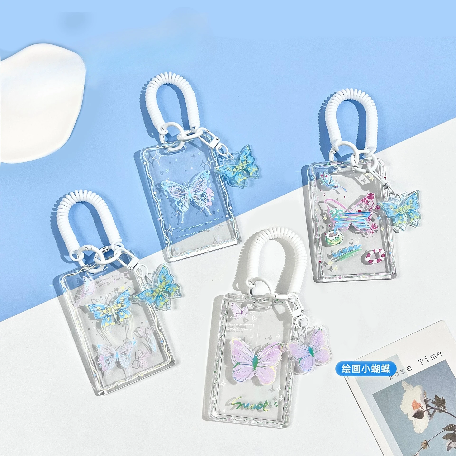 slide-cover-transparent-card-cover-male-and-female-butterfly-student-campus-bag-game-access-card-bag