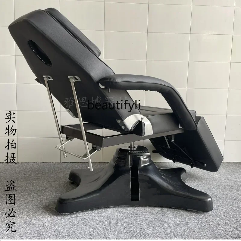 

cn8617 ss New style Beauty Salon Multi-Purpose Adjustable Lifting Rotating Tattoo Embroidery Semi-Permanent Manicure Facial Bed