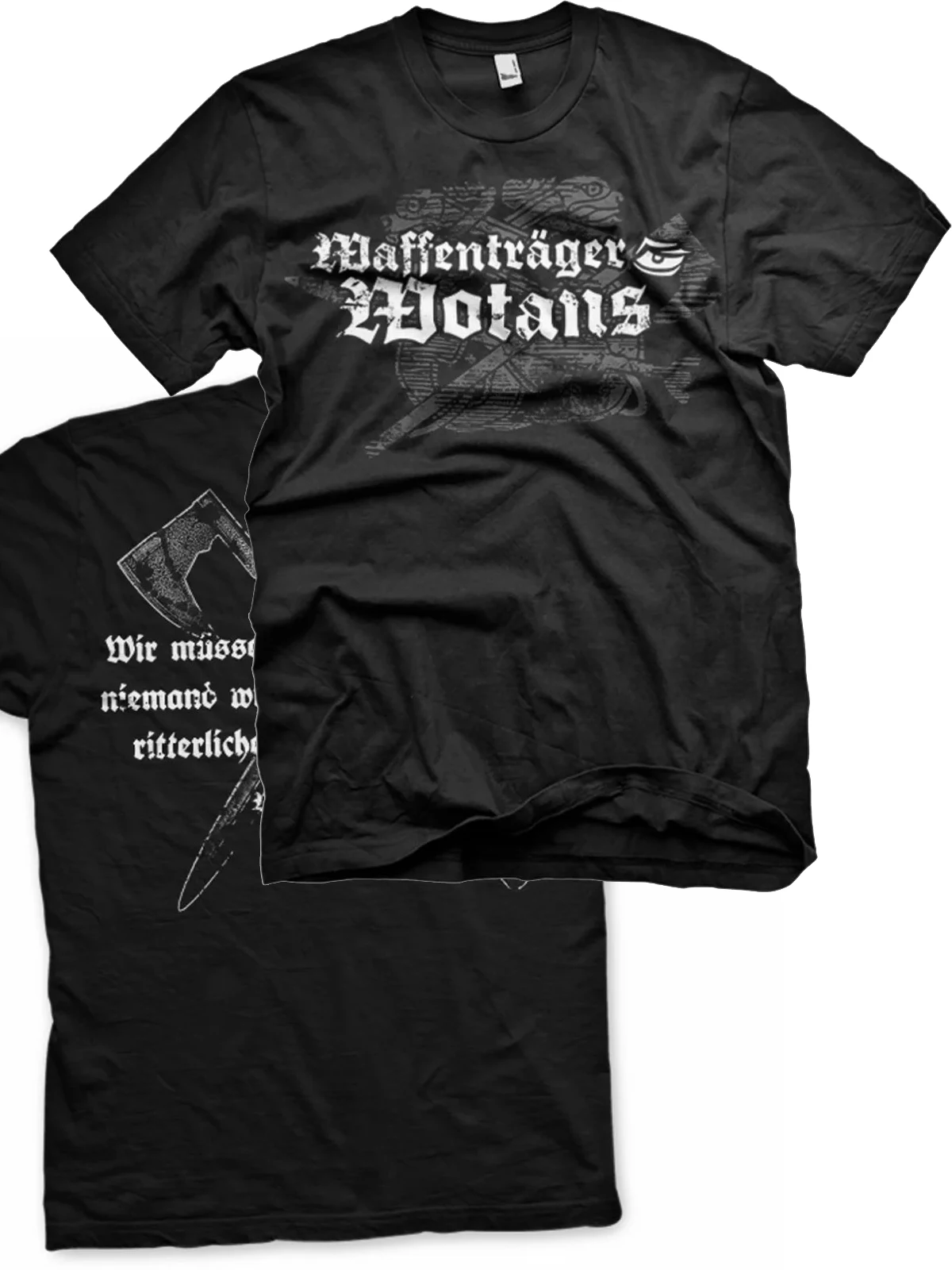 Waffenträger Wotans Tshirt Odin Einherjer Krieger Thor T-Shirt New 100% Cotton Short Sleeve O-Neck T-shirt Casual Mens Top