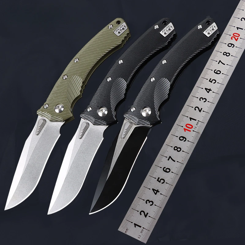 

Portable Outdoor Camping Pocket Fold Knife M390 Blade Aviation Aluminum Handle Hunt Survival Tactical Knives Utility EDC Tools