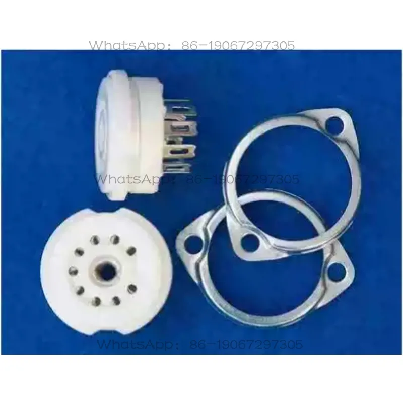 Tube Holder 9-pin Tube Holder, Suitable for 6N1 6N2 12AT7 12AX7, Etc