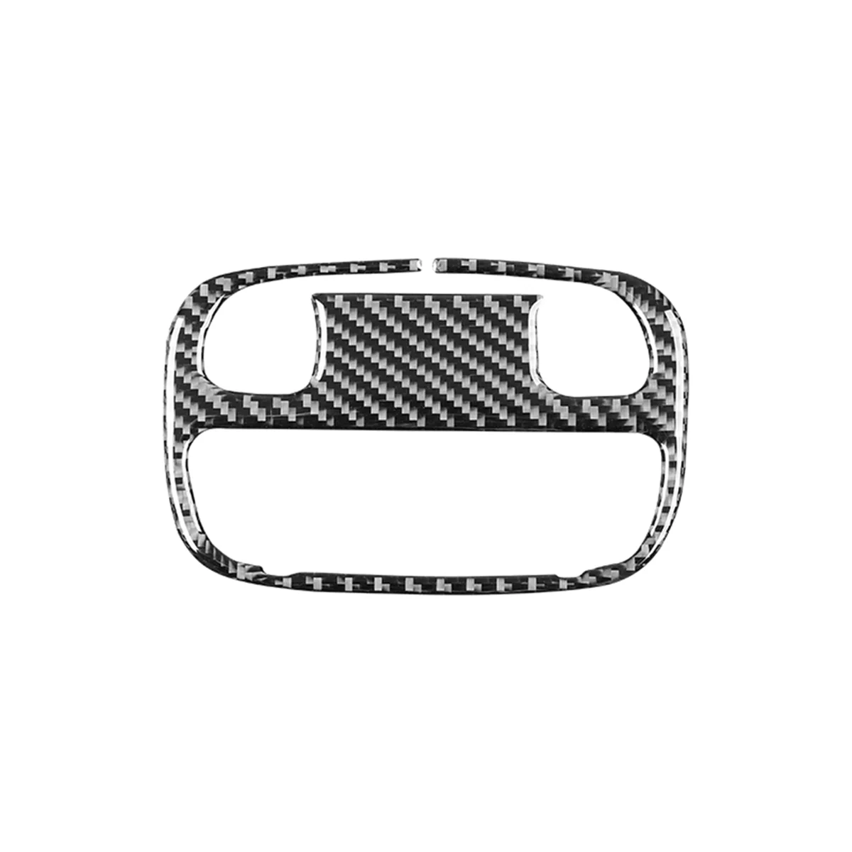 Carbon Fiber for 2009 2010 2011 Car Front Reading Light Frame Cover Trim Interior Accessories B