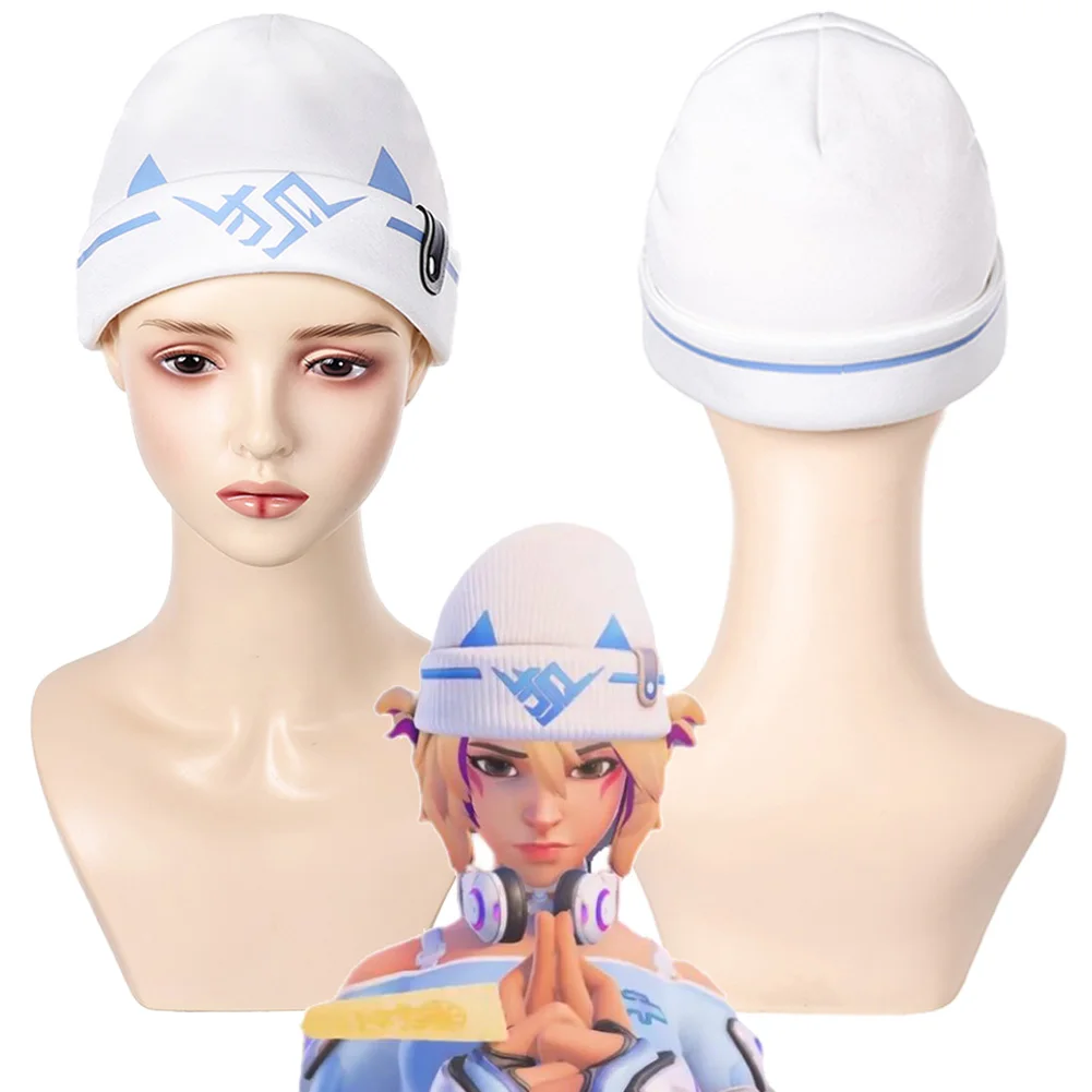 

Disguise Lesserafim Kiriko Hat Game OW Cosplay Costume Accessories Adult Women Roleplay Fancy Dress Up Party Props