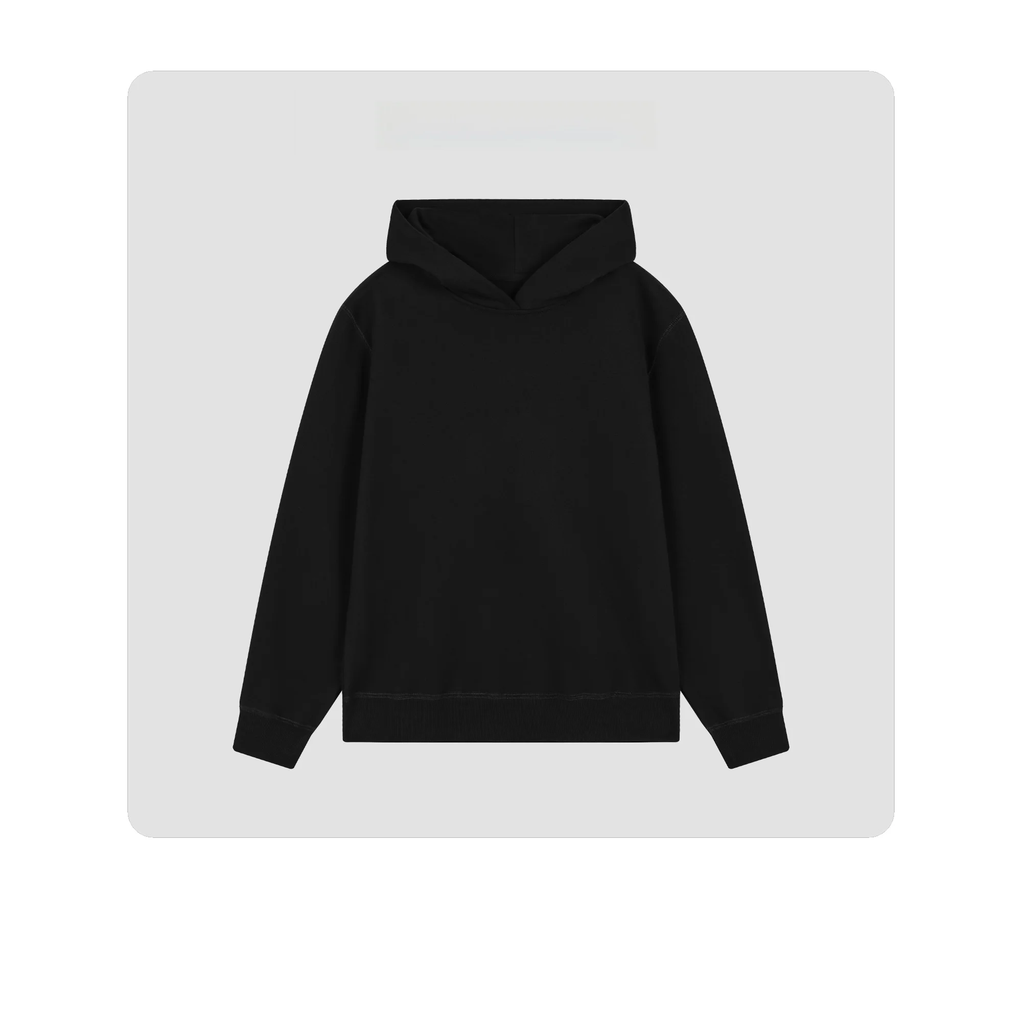 

Hua Ji Yan Hooded Sweatirt Pure Color Fce Lined Versatile Comfortable Cotton Polyester Blend Long Sve Commute Sle