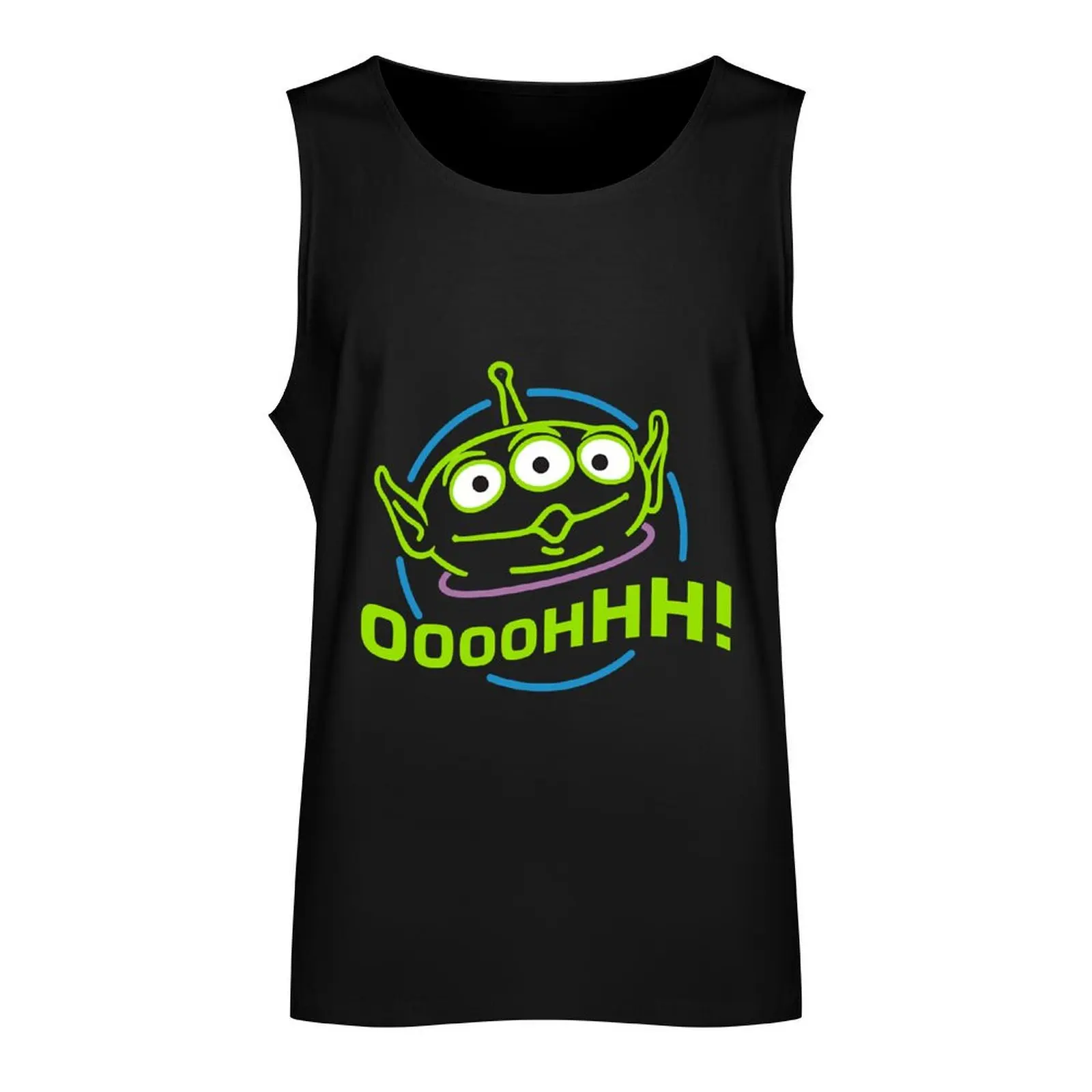 Oooohhhhhh! Alien Tank Top Men's summer clothes 2024 gym top