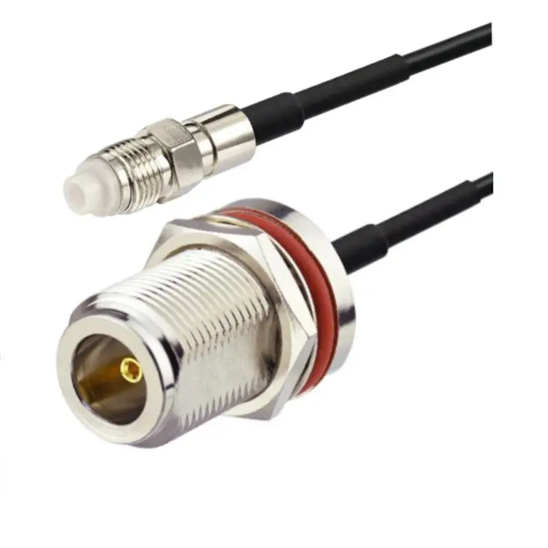 RG174 FME female N female extension cord GSM lte antenna cable connector n fme rg174 cable adapter