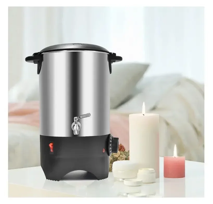 05 5L wax bucket candle pot stainless steel candle making machine 5L temperature control electric wax melting machine to make