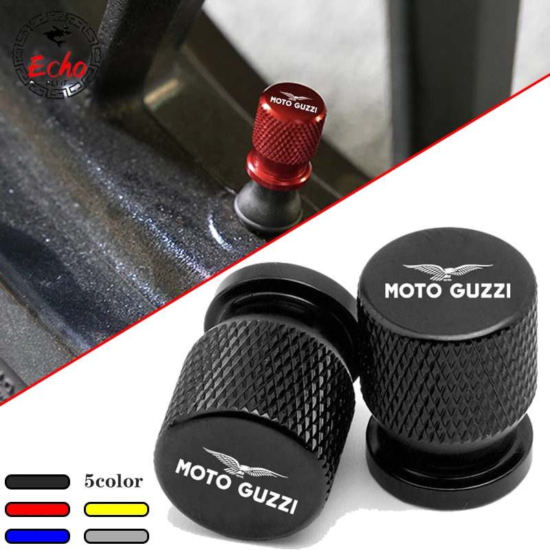 For Moto Guzzi V85tt V100 Mandello V7 Stone V85 V8S TT Bobber Breva 850 Motorcycle CNC Wheel Tyre Valve Cap Air Port Cover Cap