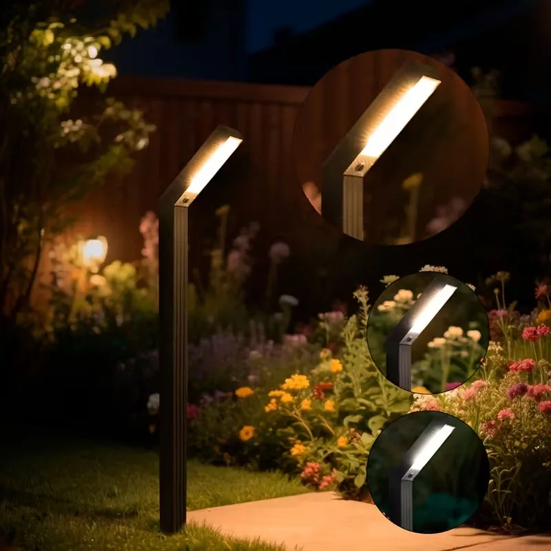 

Солнечный уличный фонарь Яркое солнечное освещение двора для дорожек Тротуаров Подъездные пути Ландшафтные зоны Современное освещение