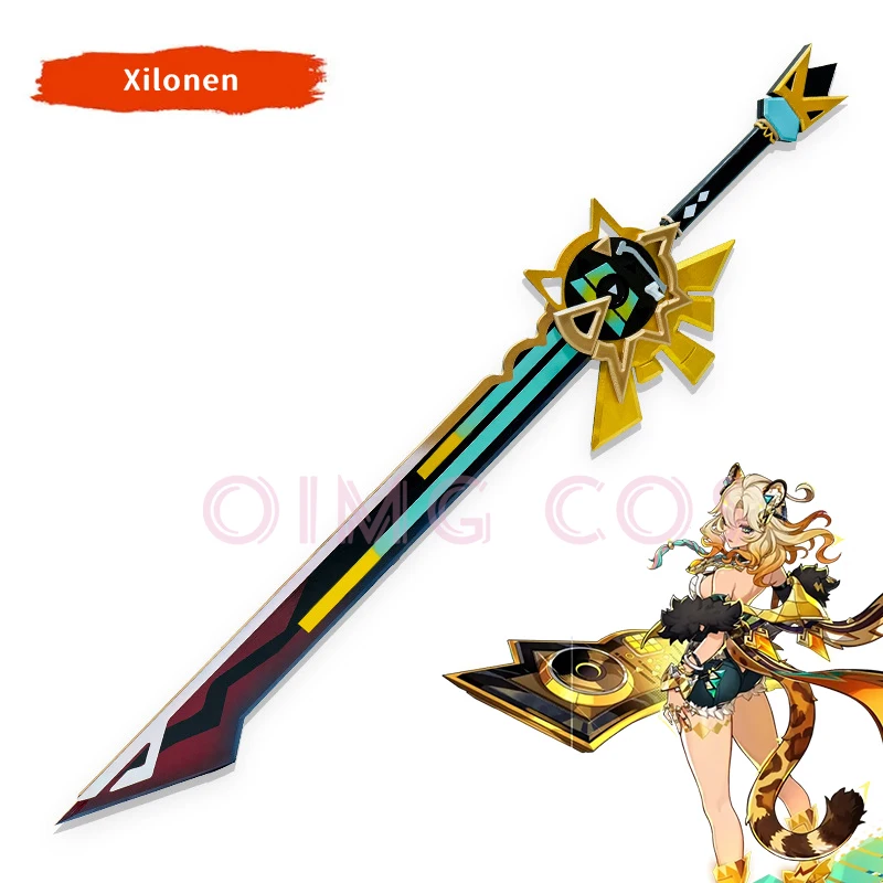 

Genshin Impact Xilonen Cosplay Props Model Knife and Sword