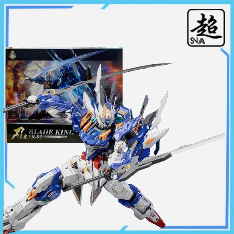 Snelle ShippingSNAA 1/100 YR-02 Blade King Assembly Model Kit Cijfers Robot Plastic Model Hobby Kinderen Speelgoed Geschenken Aangepaste