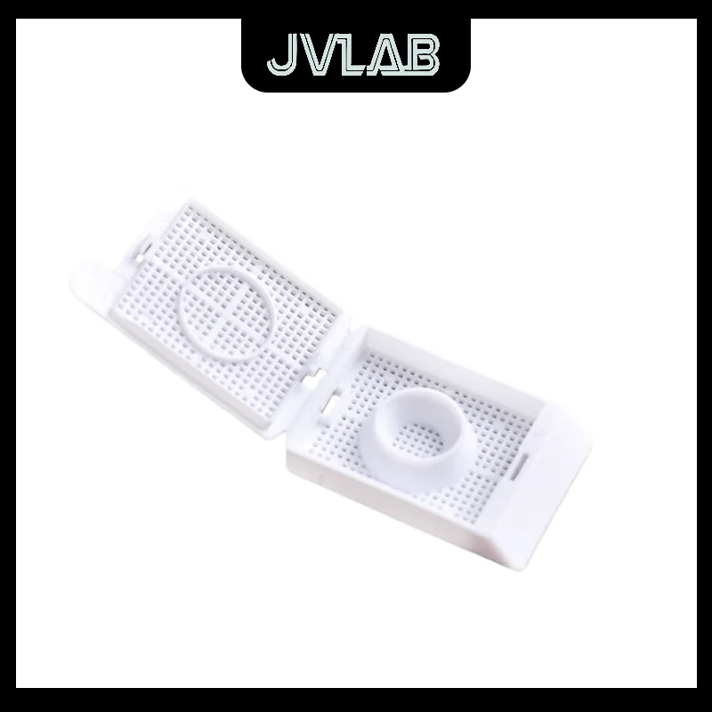 

Round Hole POM Embedding Box Organization Processing Inspection Sample Organization Plastic Rectangular Grid Lid Color JVLAB