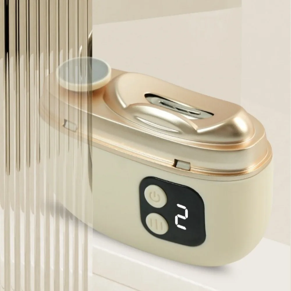 With LED Electric Nail Clipper Safe Design Digital Display Nail Polisher Rechargeable Low Noise Baby Toes Nail Clipper
