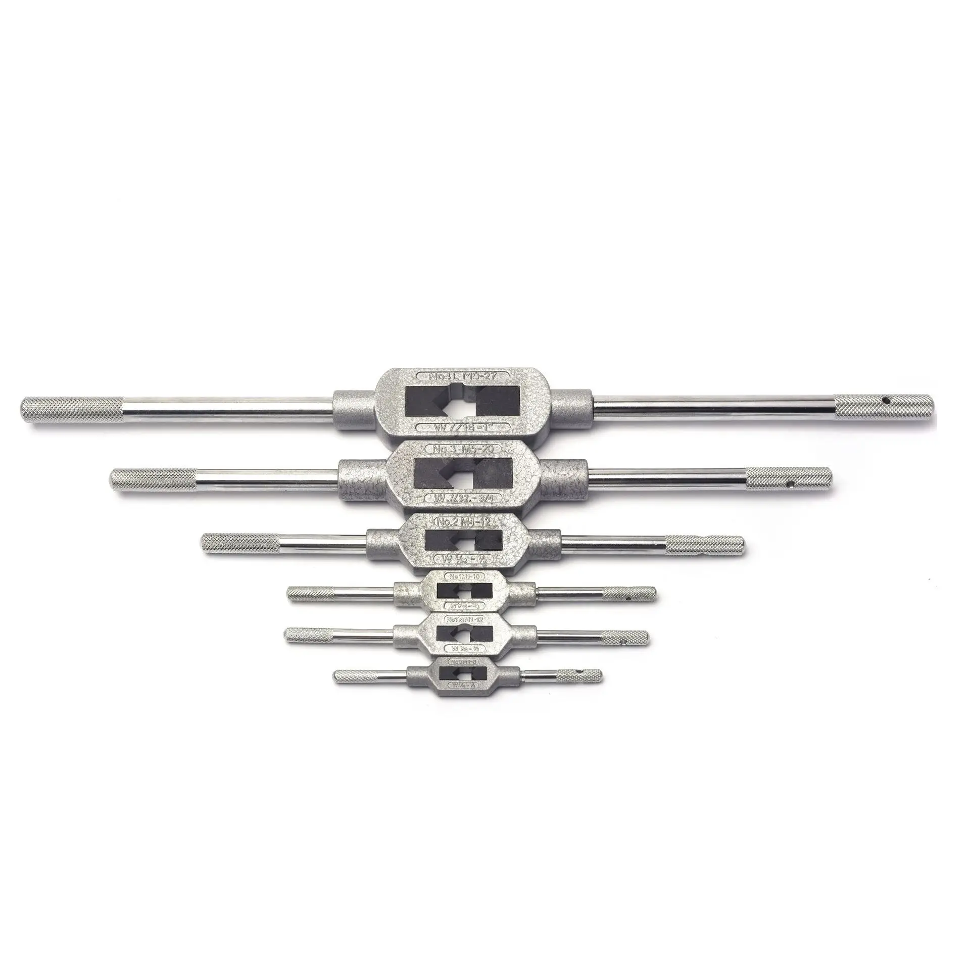 Imagem -03 - Tap de Mão e Die Wrench Tapping Torneira de Aço de Alta Velocidade M18 Thread Metric Handle Tapping Reamer Tool Dobradiça Reta Tocando Ferramentas