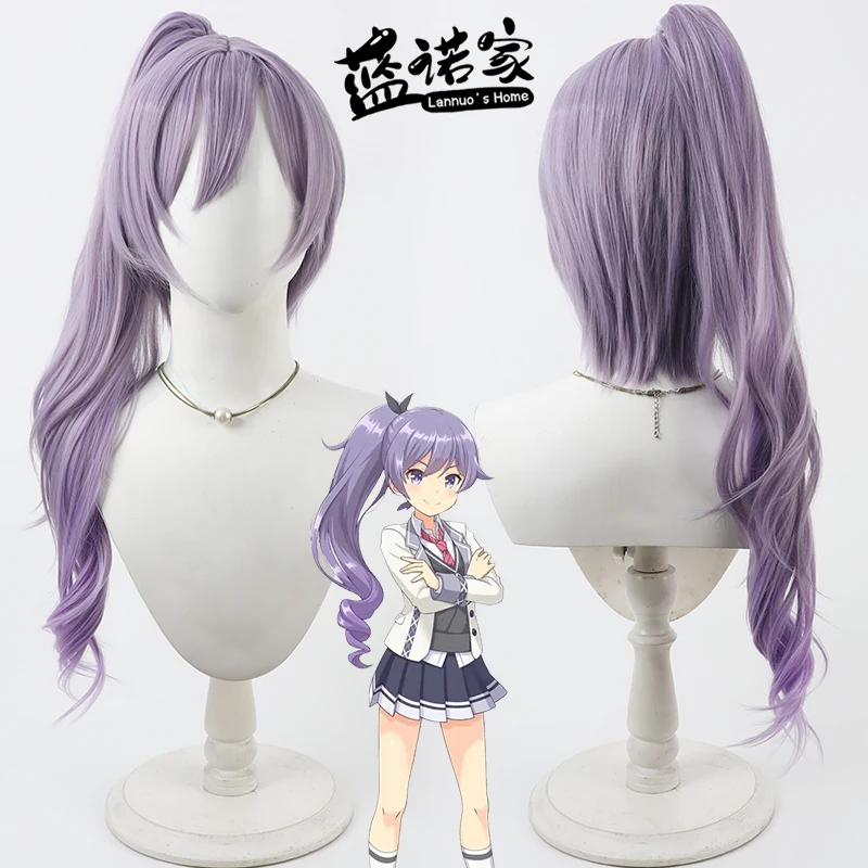 

Аниме Ongeki Rio Takase Cos, парик для косплея, Хэллоуин, карнавал, реквизит для вечеринки, синтетические волосы, термостойкое волокно + шапочка для парика