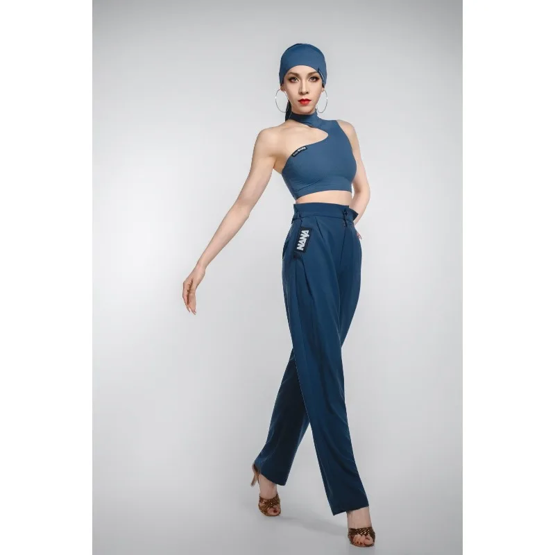 Customized NANA Top Latin Dance Dress Women's Pants Lace Outer Outfit view 3