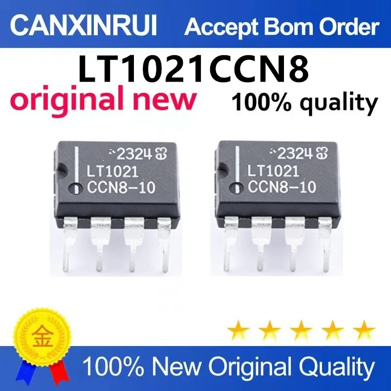 (5pcs-100pcs)Brand new original LT1021CCN LT1021 dual in-line 8-pin DIP8 voltage reference