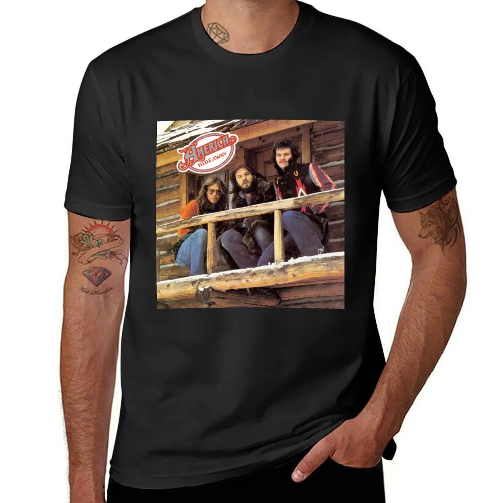 Hideaway T-Shirt customs design your own plain t shirt men