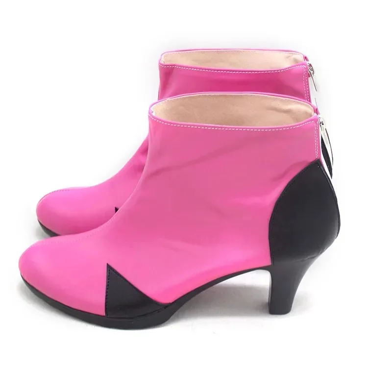 

DY20EVA Katsuragi Misato Mari Makinami Illustrious Косплей Костюм Обувь Аниме Сапоги из искусственной кожи ручной работы25